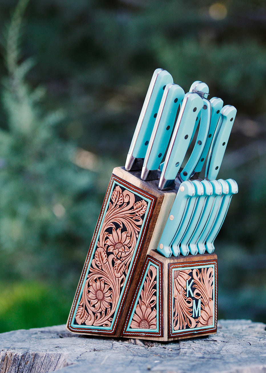 Semi-Custom Brand Knife Block